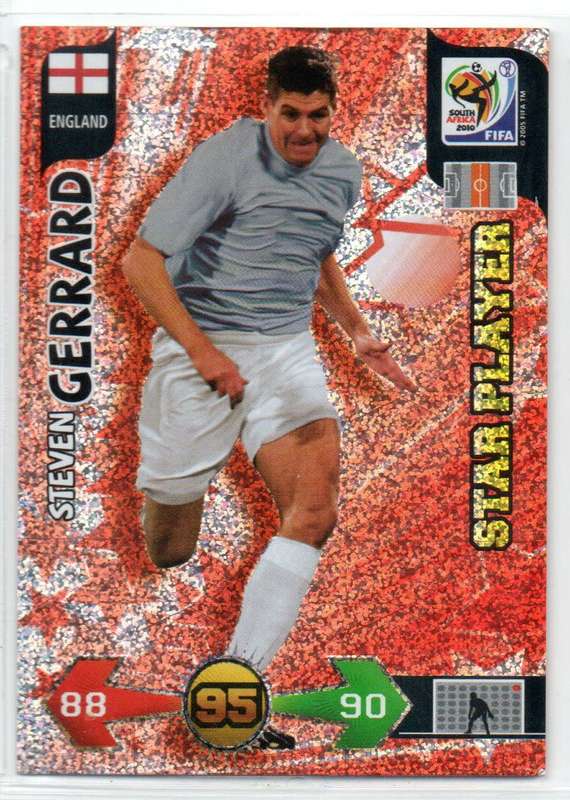 Panini FIFA World Cup 2010 / XL Adrenalyn - England - 8 Cards