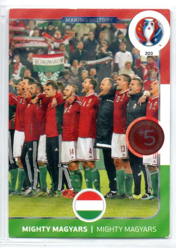 Panini UEFA Euro 2016 / XL Adrenalyn  - #1, #6, #203
