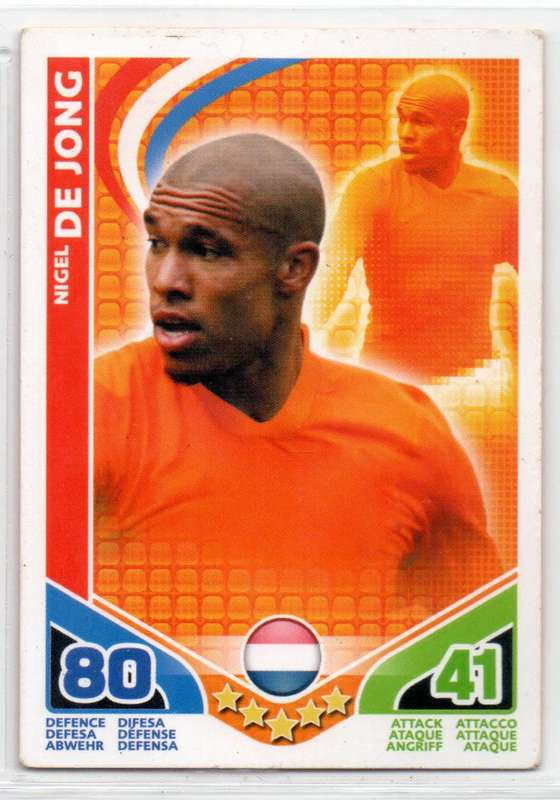Topps Match Attax South Africa World Cup 2010 Nederland - 3 Cards