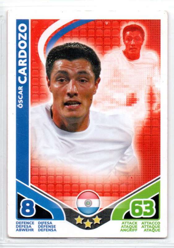 Topps Match Attax South Africa World Cup 2010 Paraguay - 1 Card