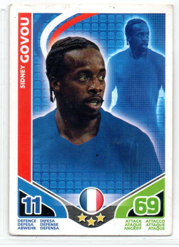 Topps Match Attax South Africa World Cup 2010 France - 2 Cards