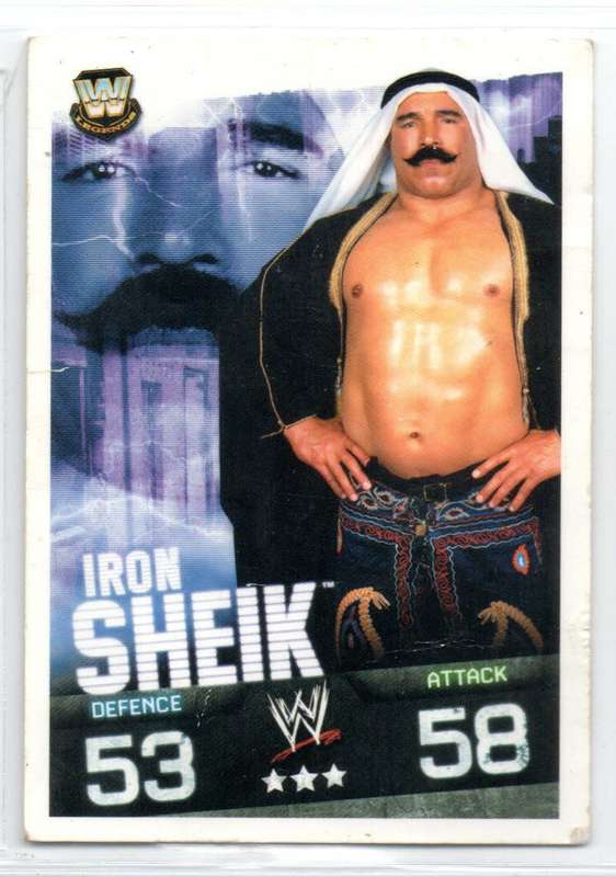 Topps Slam Attax Evolution 2009 The Iron Sheik