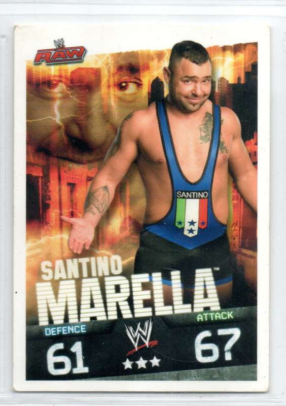 Topps Slam Attax Evolution 2009 Santino Marella
