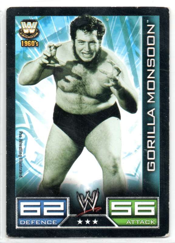 Topps Slam Attax Legends 2008 Gorilla Monsoon