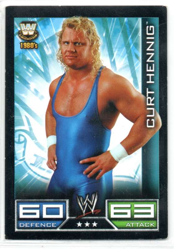 Topps Slam Attax Legends 2008 Curt Henning