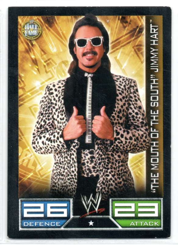 Topps Slam Attax Hall of Fame 2008 `The Mouth of the South` Jimmy Hart