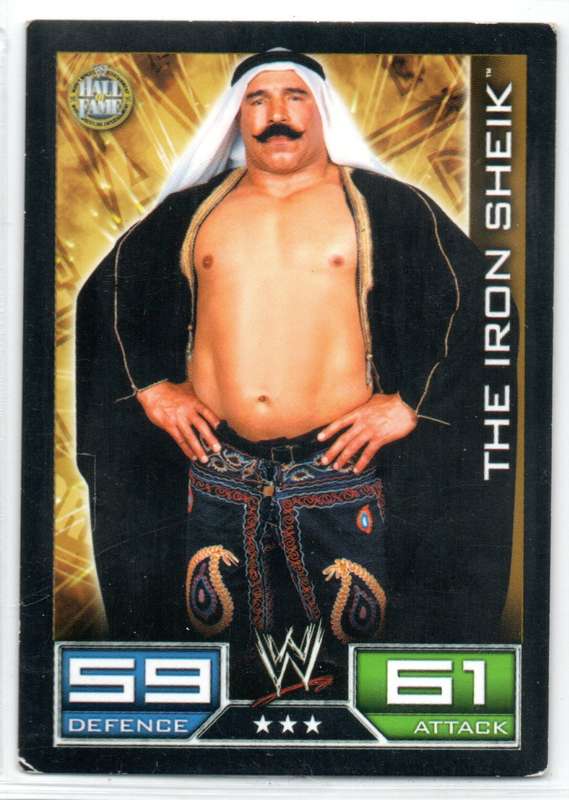 Topps Slam Attax Hall of Fame 2008 The Iron Sheik