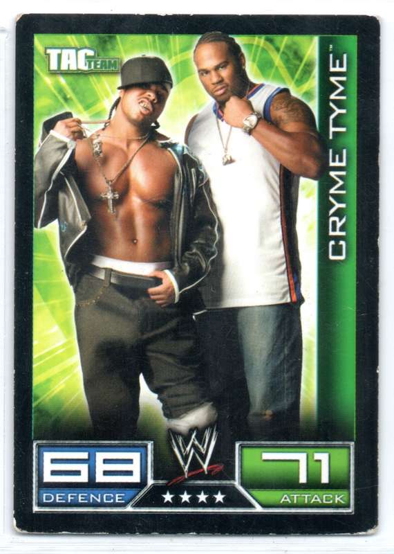 Topps Slam Attax Tac Team 2008 Cryme Tyme