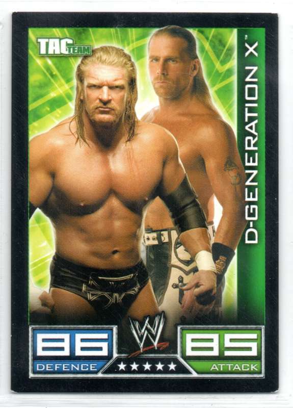 Topps Slam Attax Tac Team 2008 D-Generation X