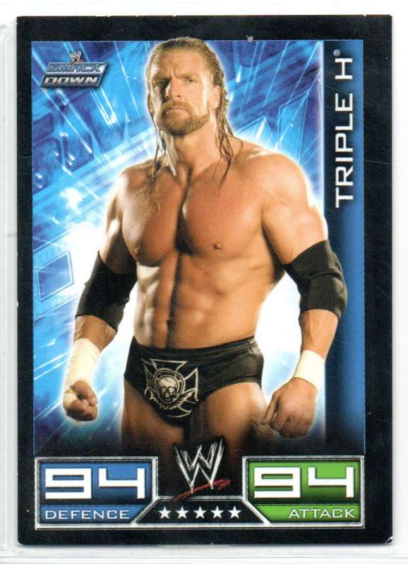Topps Slam Attax Smack Down 2008 Triple H