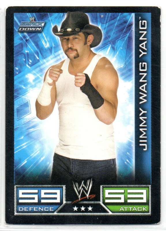 Topps Slam Attax Smack Down 2008 Jimmy Wang Yang