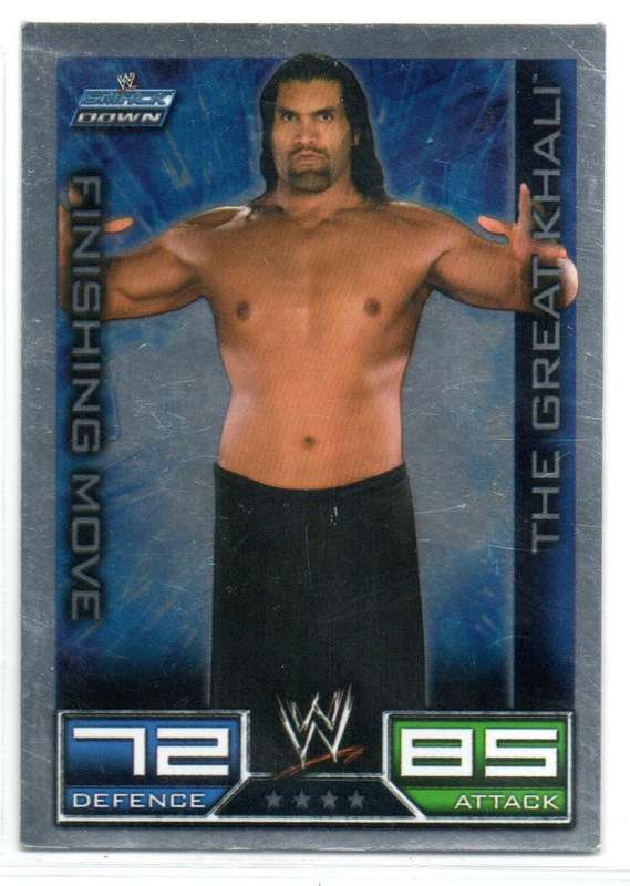 Topps Slam Attax Smack Down 2008 The Great Khali