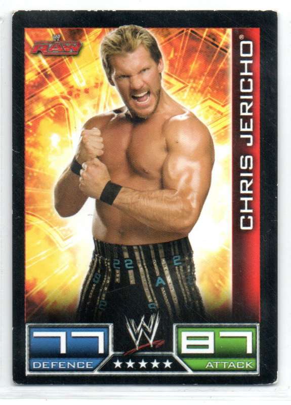 Topps Slam Attax Raw 2008 Chris Jericho