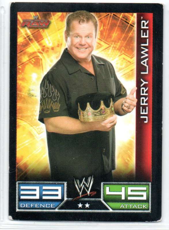 Topps Slam Attax Raw 2008 Jerry Lawler