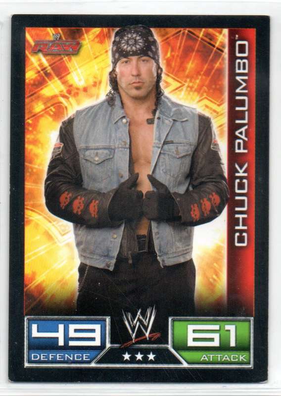Topps Slam Attax Raw 2008 Chuck Palumbo