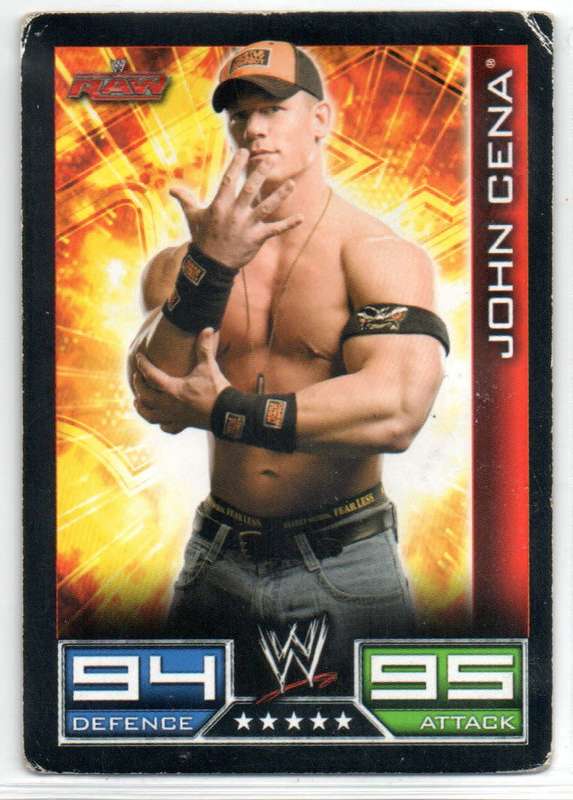 Topps Slam Attax Raw 2008 John Ceno