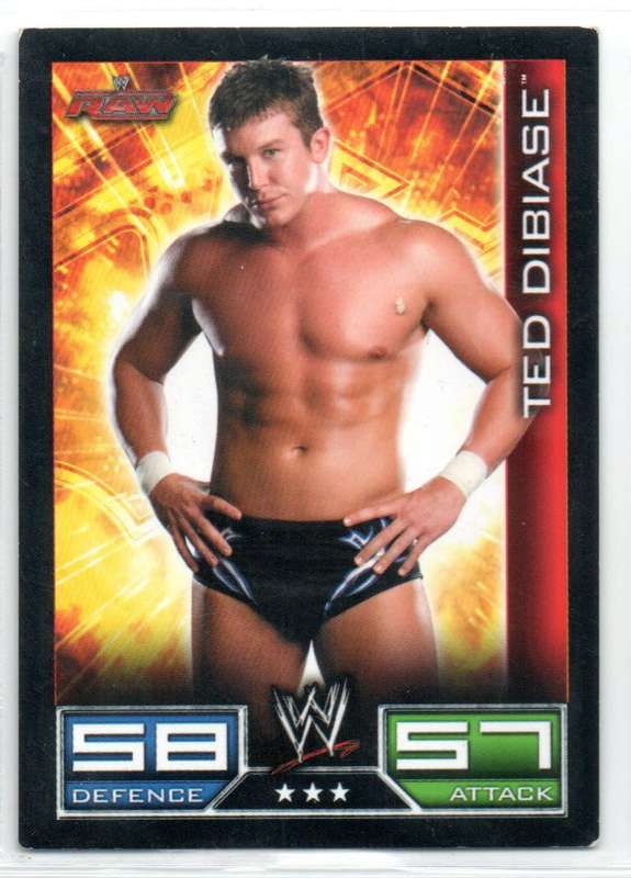Topps Slam Attax Raw 2008 Ted Dibiase