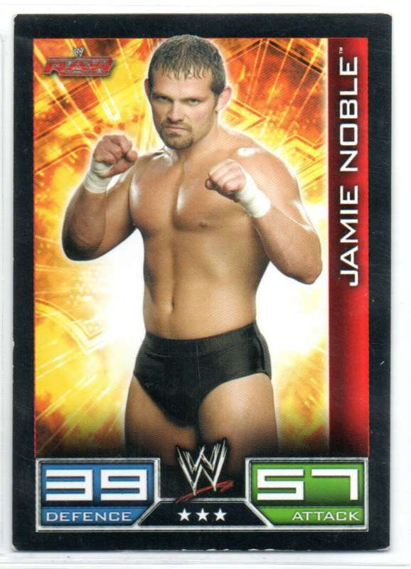 Topps Slam Attax Raw 2008 Jamie Noble