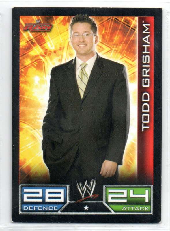 Topps Slam Attax Raw 2008 Todd Grisham