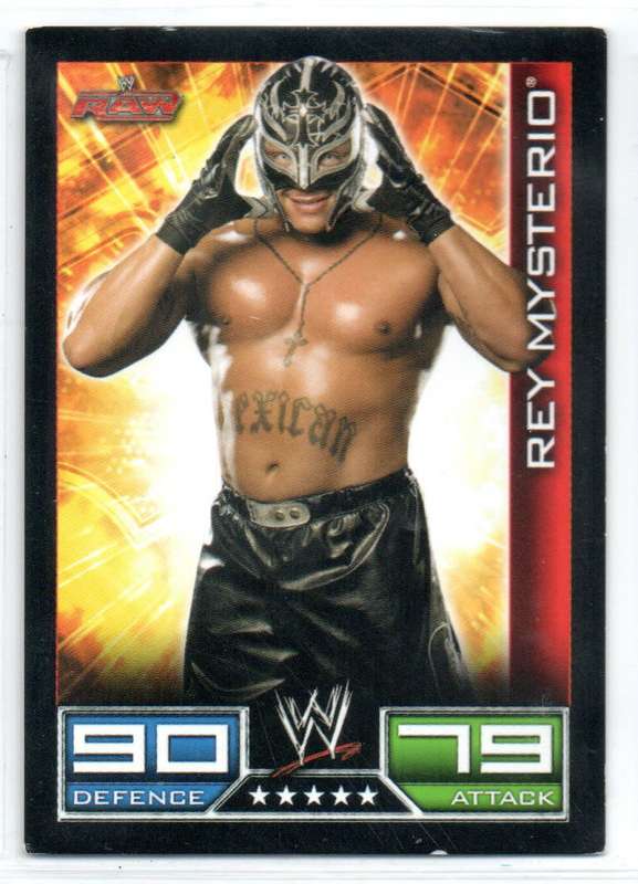 Topps Slam Attax Raw 2008 Rey Mysterio