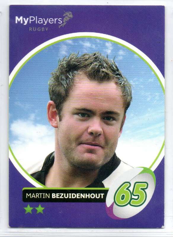 Big Ball Promotions My Players 2014 - Heroes Collection - Martin Bezuidenhout