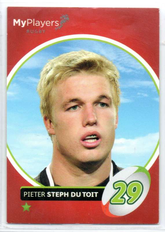 Big Ball Promotions My Players 2014 - Heroes Collection - Pieter Steph du Toit