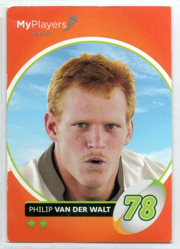 Big Ball Promotions My Players 2014 - Heroes Collection - Philip van der Walt