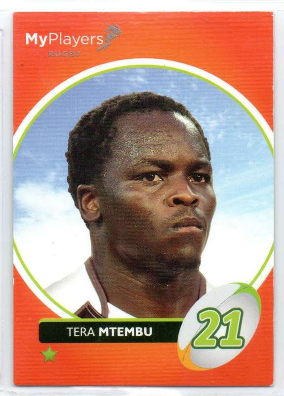 Big Ball Promotions My Players 2014 - Heroes Collection - Tera Mtembu