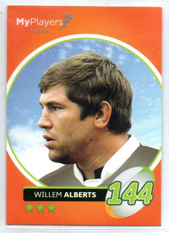 Big Ball Promotions My Players 2014 - Heroes Collection - Willem Alberts