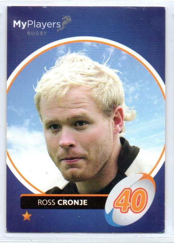 Big Ball Promotions My Players 2014 - Heroes Collection - Ross Cronje
