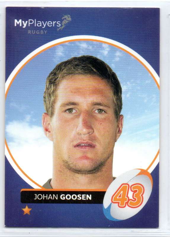 Big Ball Promotions My Players 2014 - Heroes Collection - Johan Goosen