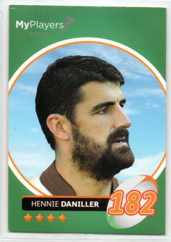 Big Ball Promotions My Players 2014 - Heroes Collection - Hennie Daniller