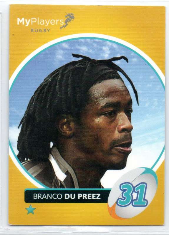 Big Ball Promotions My Players 2014 - Heroes Collection - Branco du Preez