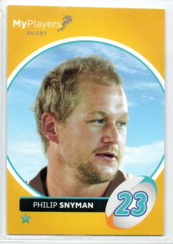 Big Ball Promotions My Players 2014 - Heroes Collection - Philip Snyman