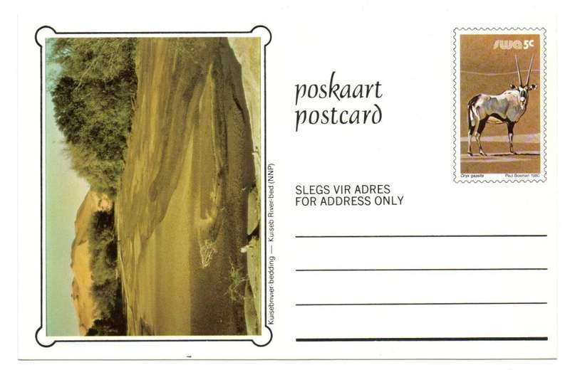 South-West Africa 10 Postcard Set