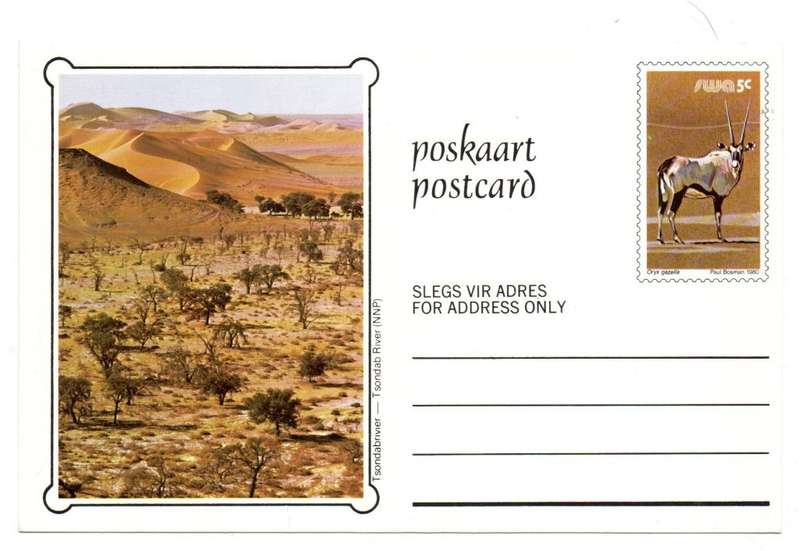 South-West Africa 10 Postcard Set
