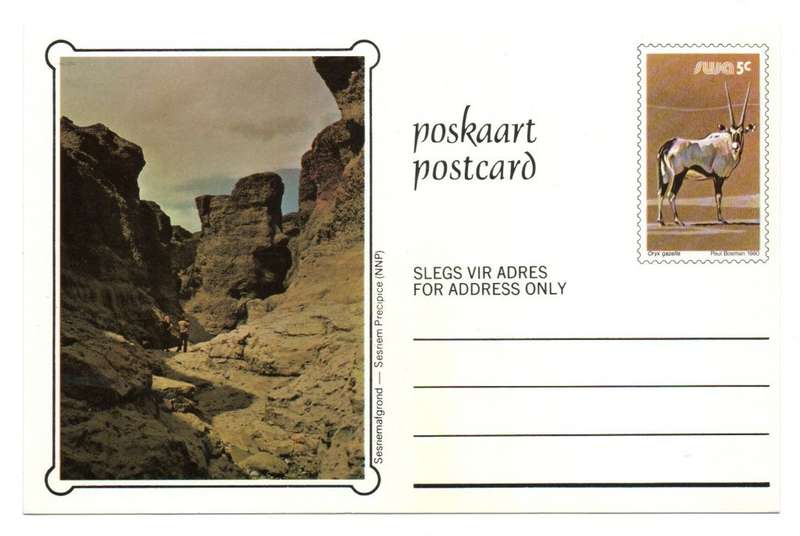 South-West Africa 10 Postcard Set