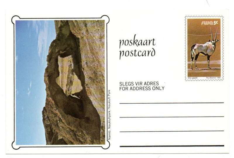 South-West Africa 10 Postcard Set