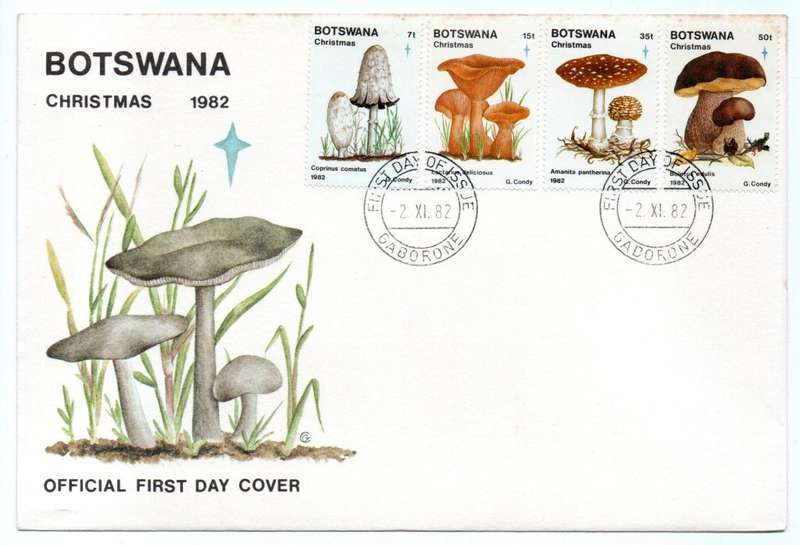 1982 Botswana Christmas FDC