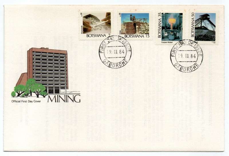 1984 Botswana Mining FDC