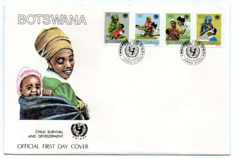 1987 Botswana Child Survival and Development FDC