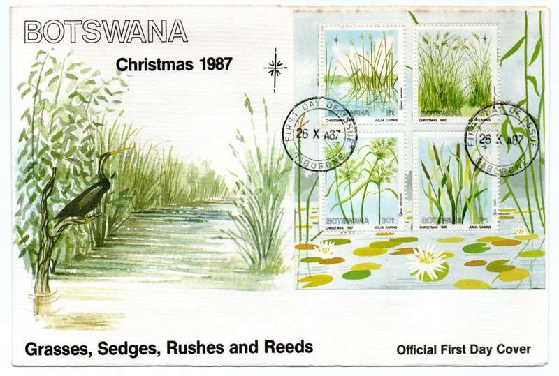 1987 Botswana Christmas FDC