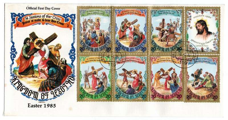 1985 Lesotho Easter 1985 FDC