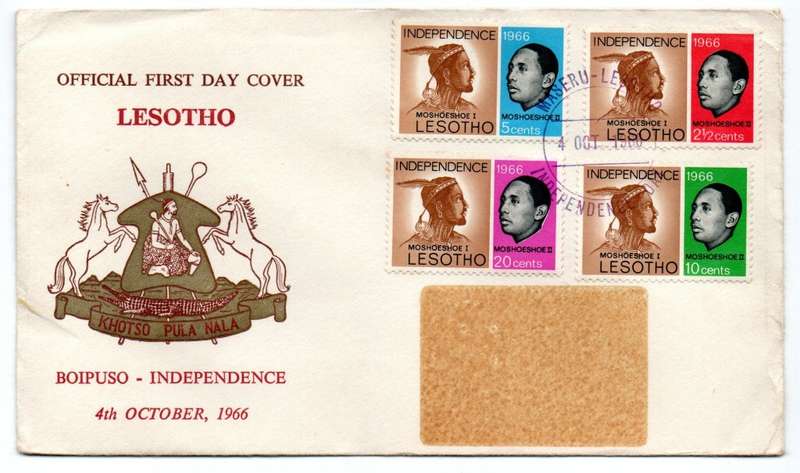 1966 Lesotho Independence FDC