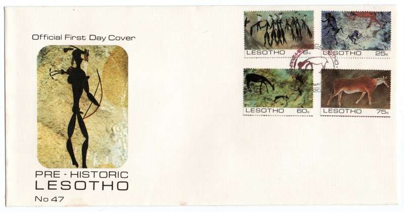 1983 Lesotho Pre-Historic Lesotho FDC 47