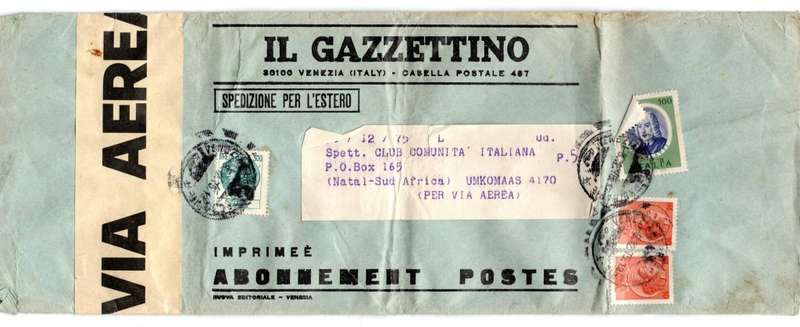1975 Italia Il Gazzettino Cover