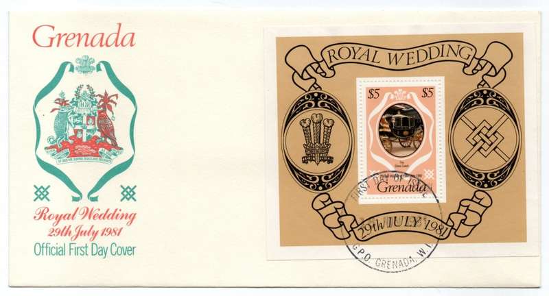 1981 Grenada Royal Wedding FDC