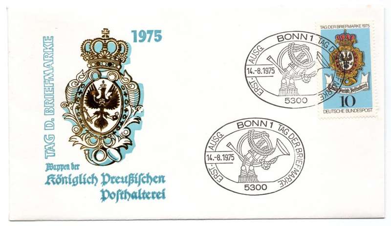 1975 Germany Tag D. Briefmarke FDC