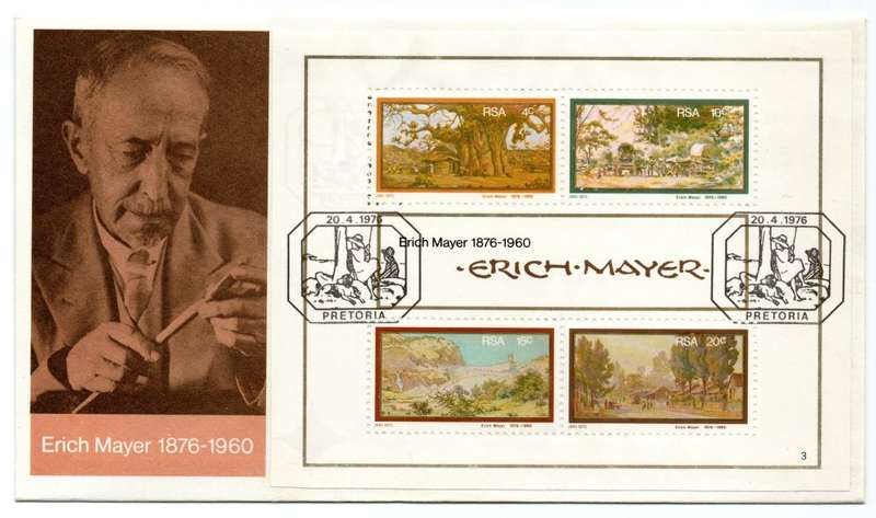 1976 RSA Enrich Mayer FDC 2.14 *Maxi