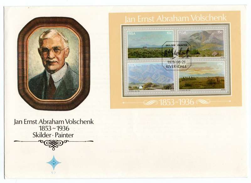 1978 RSA J.E.A Volschenk FDC S2